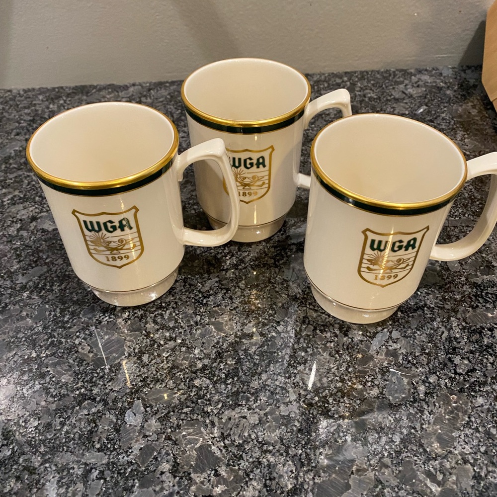 Pickard WGA Western Golf Association Centennial Set of 3